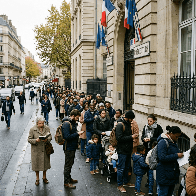 Titre de séjour : 500 vacataires pour réduire les délais