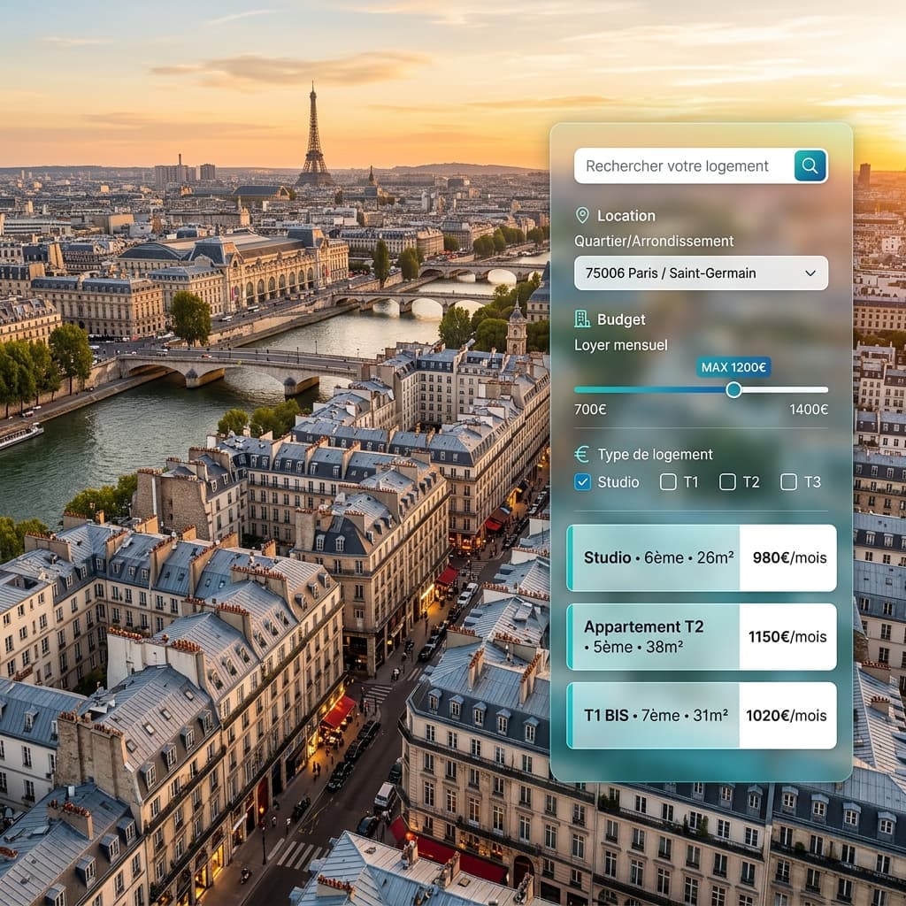 LOC'annonces Paris logement social recherche appartement