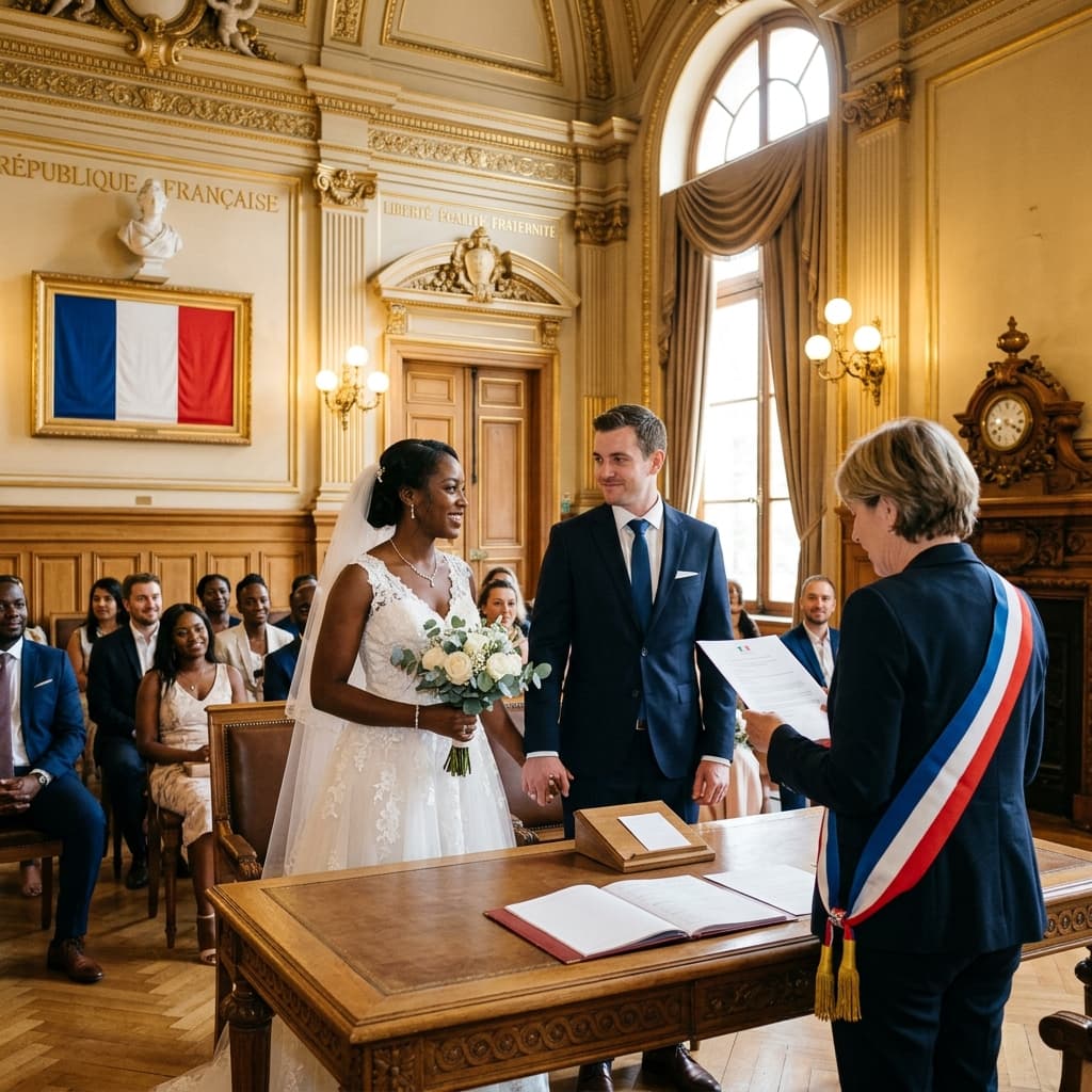 Titre de séjour conjoint de français